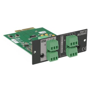 Audac MMP40 media player&recorder module Modul til XMP40/MFA serie